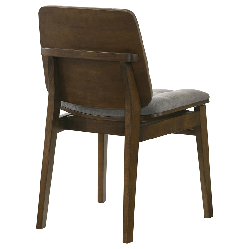 Coaster Redbridge 18.5'' Wood Dining Side Chair in Gray/Walnut