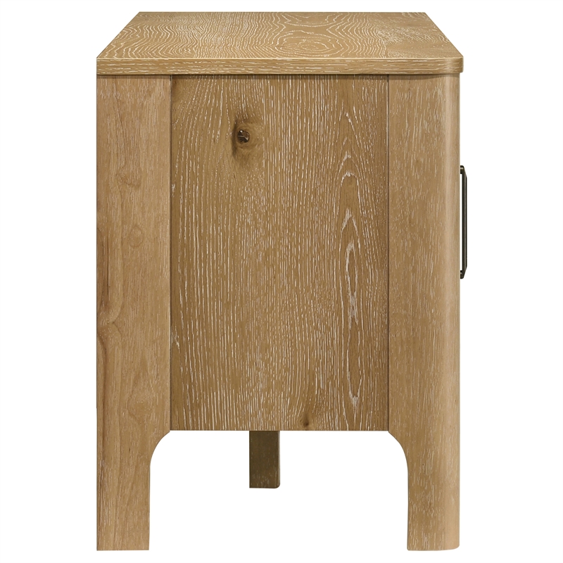 Coaster Rowe 2-Door Wood TV Stand Media Console for TVs up to 70
