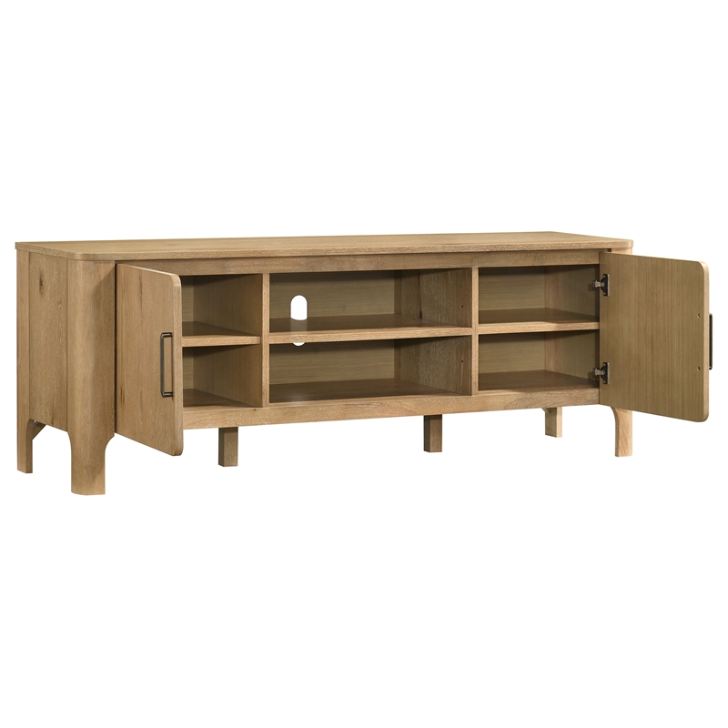 Coaster Rowe 2-Door Wood TV Stand Media Console for TVs up to 70