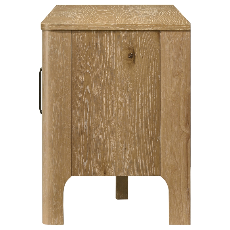 Coaster Rowe 2-Door Wood TV Stand Media Console for TVs up to 70