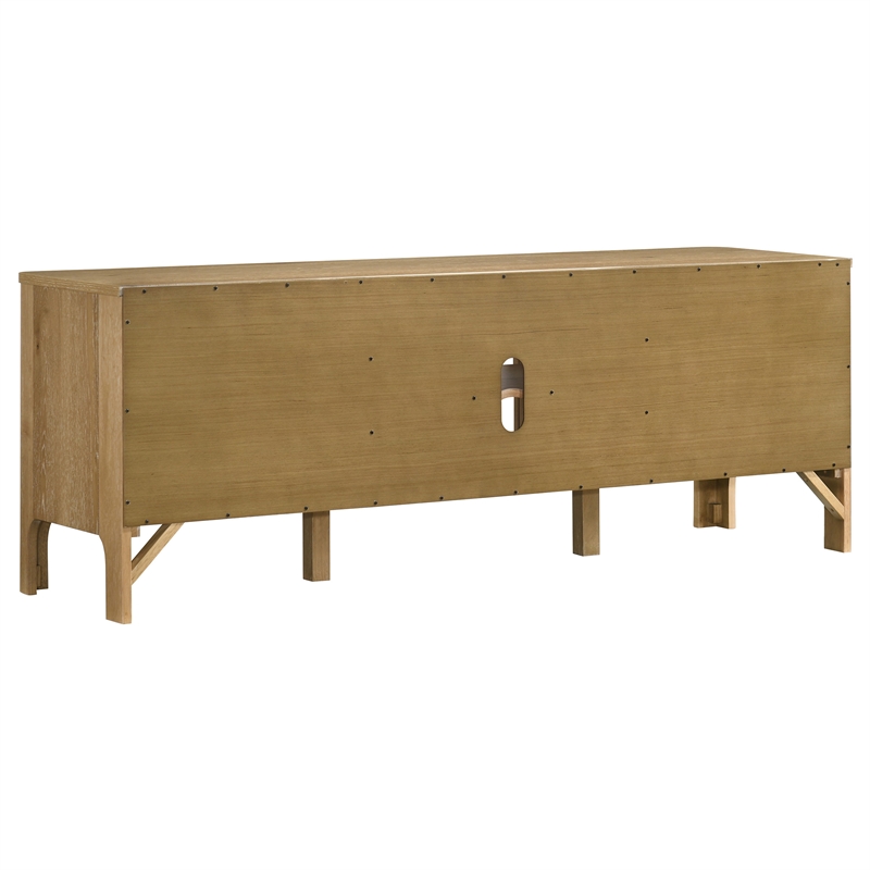 Coaster Rowe 2-Door Wood TV Stand Media Console for TVs up to 70
