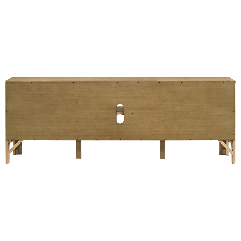 Coaster Rowe 2-Door Wood TV Stand Media Console for TVs up to 70