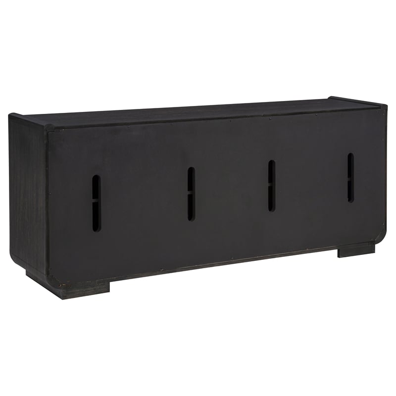 Coaster Leandro Wood TV Stand Media Console for TVs up to 77