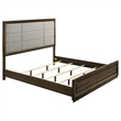 Coaster Atlas 5-Piece Transitional Wood Eastern King Bedroom Set in Dark Oak