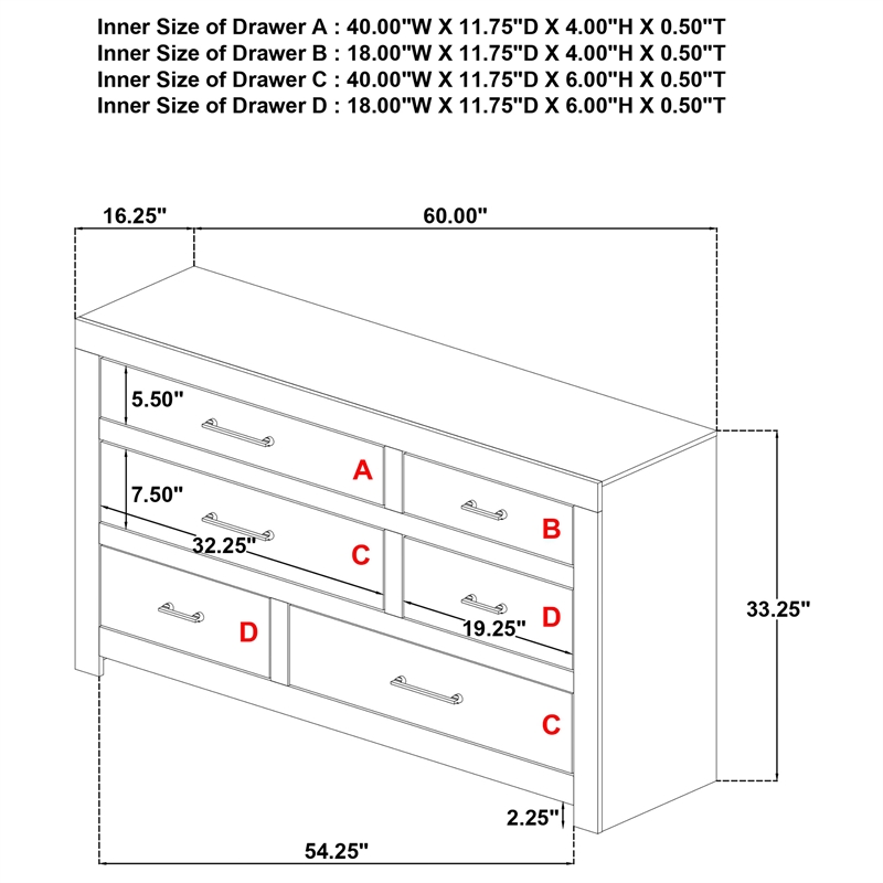 Coaster Hendricks 5-Piece Wood Eastern King Bedroom Set in Light Oak