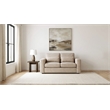 Coaster Amador Chenille Upholstered Track Arm Loveseat in Camel