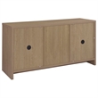 Coaster Amery Engineered Wood 3-drawer Accent Storage Cabinet Console in Latte