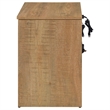 Coaster Fabre Engineered Wood Extendable Top Bedside Table in Brown
