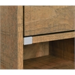 Coaster Fabre Engineered Wood Extendable Top Bedside Table in Brown
