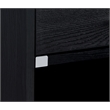 Coaster Furda Engineered Wood LED Bedside Table with Speaker in Black