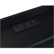 Coaster Furda Engineered Wood LED Bedside Table with Speaker in Black