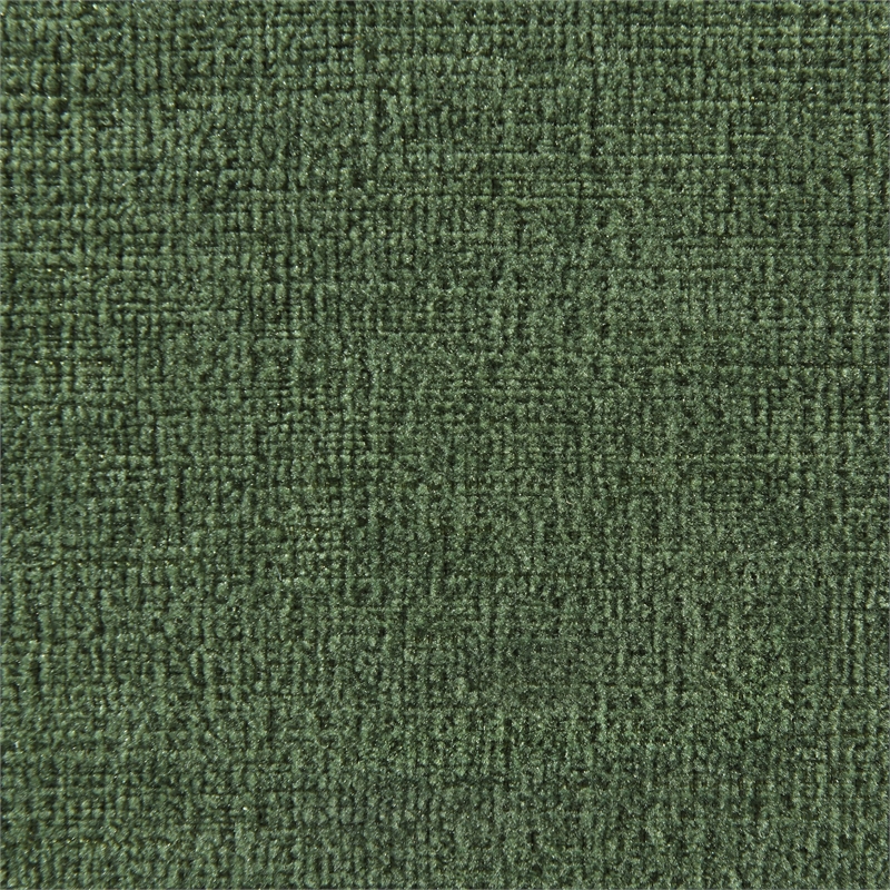 Coaster Leon Contemporary Chenille Upholstered Swivel Accent Chair in Green