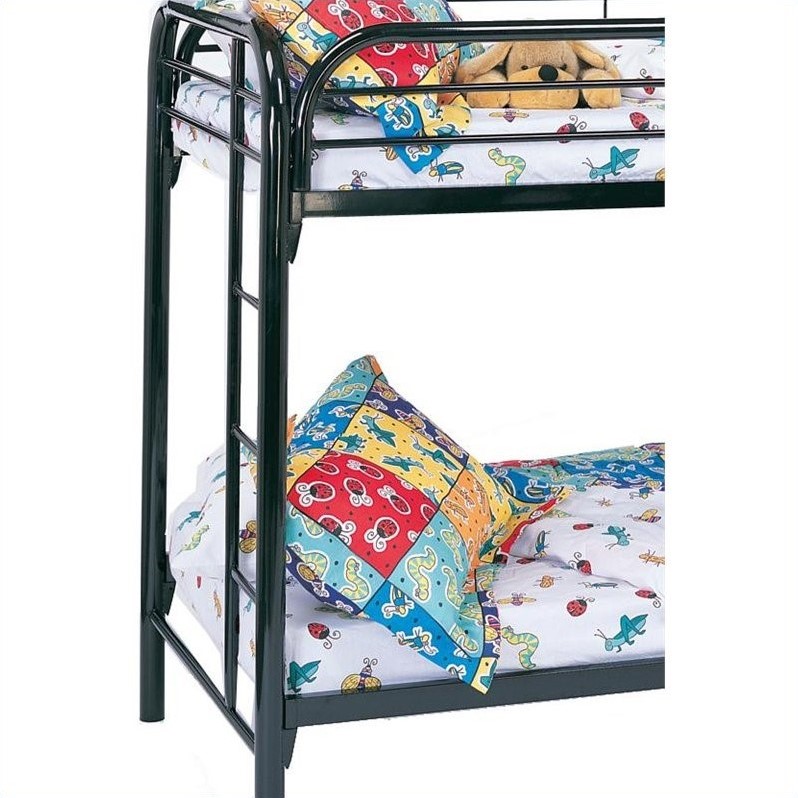 Coaster Montgomery Metal Twin Over, Black Metal Frame Futon Bunk Bed Instructions