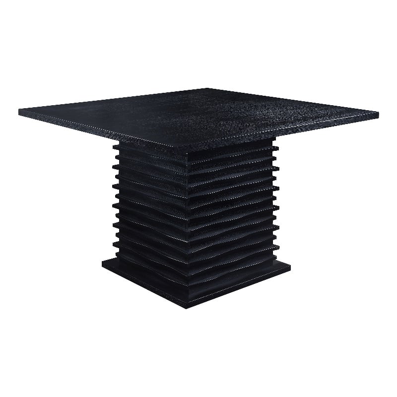 Stanton Square 54-inch Counter Height Dining Table Black