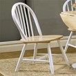 Cinder Wood Dining Side Chair White (Set of 4)