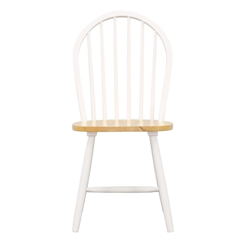 Cinder Wood Dining Side Chair White (Set of 4)