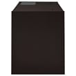 Halston 47-inch 2-drawer Office Desk with Cabinet Cappuccino