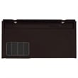 Halston 47-inch 2-drawer Office Desk with Cabinet Cappuccino