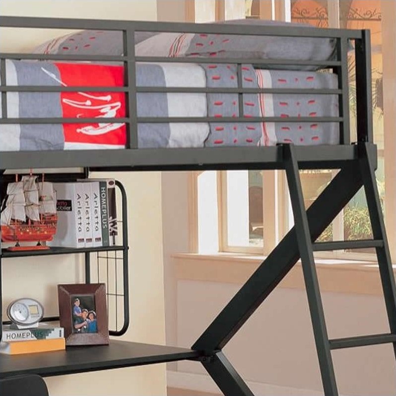 coaster loft bed