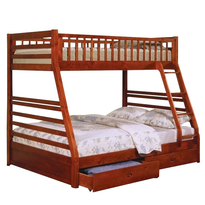 Coaster Ogletown Twin Over Full Bunk, Coaster Bunk Beds Full Over Bed