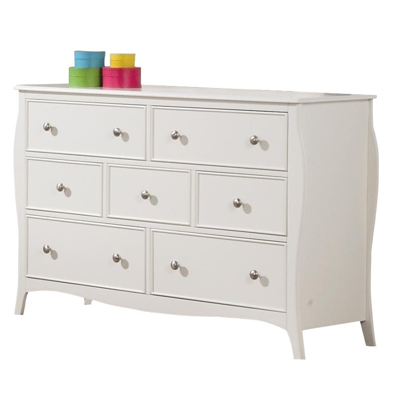 Coaster Dominique 7 Drawer Dresser in White Finish 400563