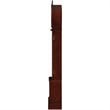 Coaster Grandfather Clock with Chime in Reddish Brown