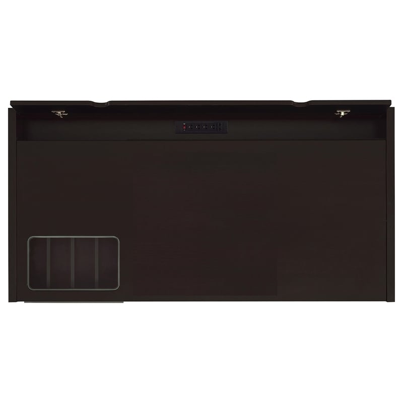 Halston 60-inch 3-drawer Office Computer Desk Cappuccino