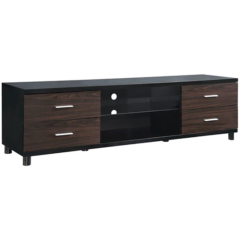 Coaster Caleb 4-drawer Wood TV Console for TVs up to 75