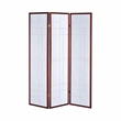 Katerina 3-Panel Room Divider Folding Shoji Screen Cherry
