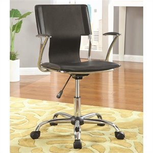 coaster adjustable height task office chair in black