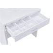 Harvey Vanity Set with Lift-Top Stool White