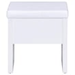 Harvey Vanity Set with Lift-Top Stool White