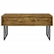 Coaster Analiese 63-inch 4-drawer Engineered Wood Writing Desk in Rustic Nutmeg