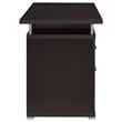 Tracy 55-inch 2-drawer Wood Office Computer Desk Cappuccino