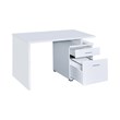 Irving 47-inch 2-drawer Office Computer Desk White