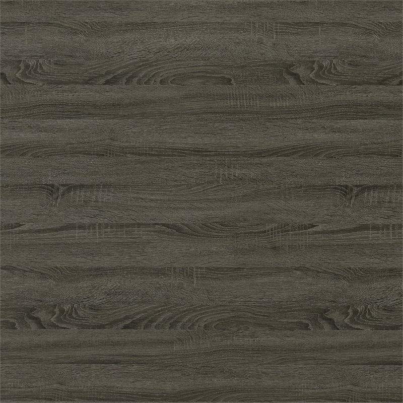 Theo 71-inch 6-shelf Wood Bookshelf Weathered Gray