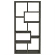 Theo 71-inch 6-shelf Wood Bookshelf Weathered Gray