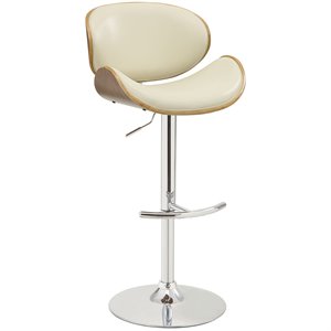 coaster upholstered adjustable bar stool (b)