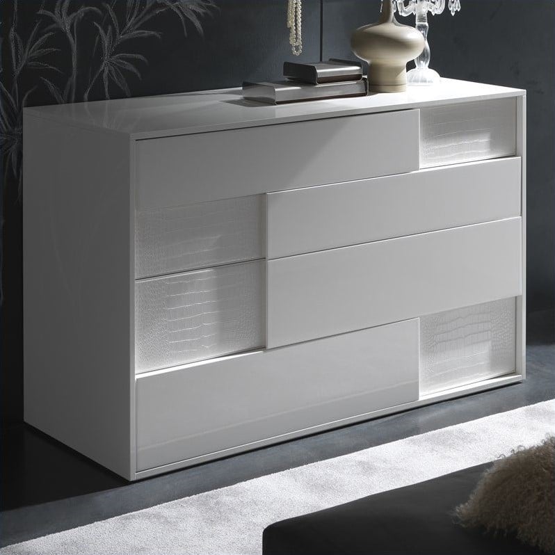 Rossetto Nightfly Dresser in White   T412400000068