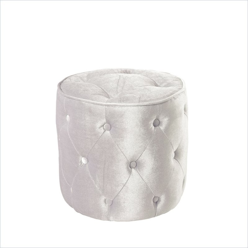 Standard Furniture Young Parisian Ottoman in White   65194