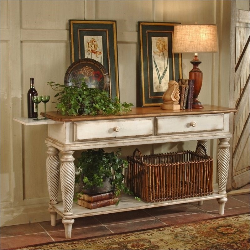 Hillsdale Wilshire Sideboard Table in Antique White - 4508SB