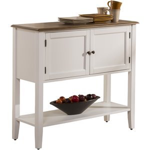 Hillsdale Furniture Bayberry Wood Server in White
