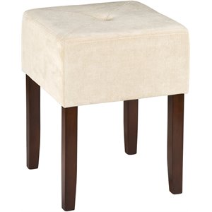 hillsdale bellamy vanity stool in brown