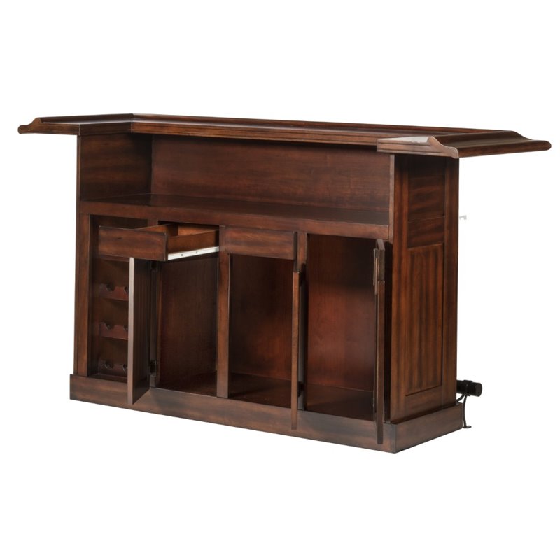 Hillsdale Classic Home Bar in Brown Cherry - 64028BCHE