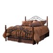 Hillsdale Madison Full Poster Bed in Textured Black