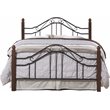 Hillsdale Madison Full Poster Bed in Textured Black