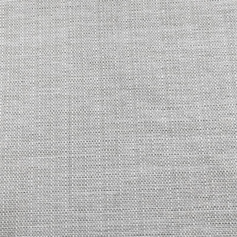 Hillsdale Sophia Tufted Backless Wood Vanity Stool White with Gray Fabric