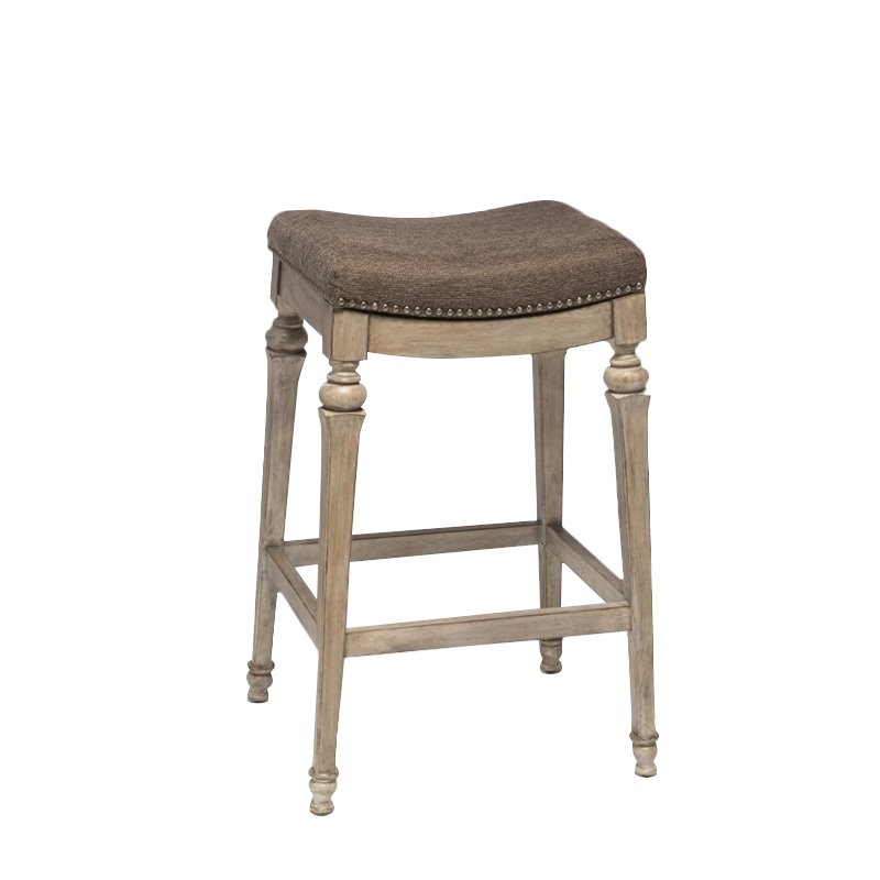 Hillsdale Vetrina Bar Stool in Weathered Gray | Cymax Business