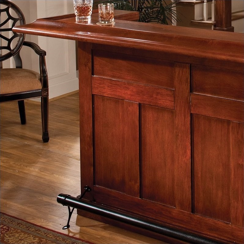 Hillsdale Classic Wooden Home Bar in Warm Cherry 62578ACHE