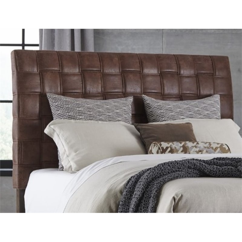 Hillsdale Riley Upholstered Queen Headboard in Light Brown 2006570